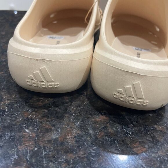 ADIDAS ADICANE CLOGS SLIDES CONFORT TAN COLOR  AESTHETIC SZ 9 MEN WOMAN Sz 10 - Picture 6 of 16